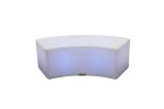 LED Curved Bench Seat