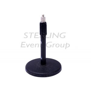 Table top microphone stand