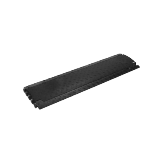 Adam Hall Defender Nano Black Light Duty 6 Channel Cable Ramp 1m