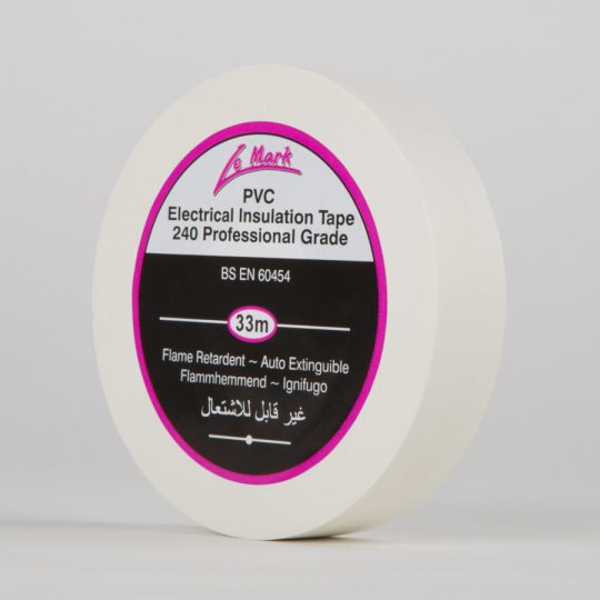 PVC Tape - 19mm x 33m (White)