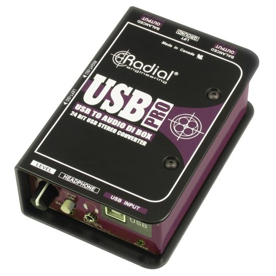 Radial USB-Pro Stereo USB DI