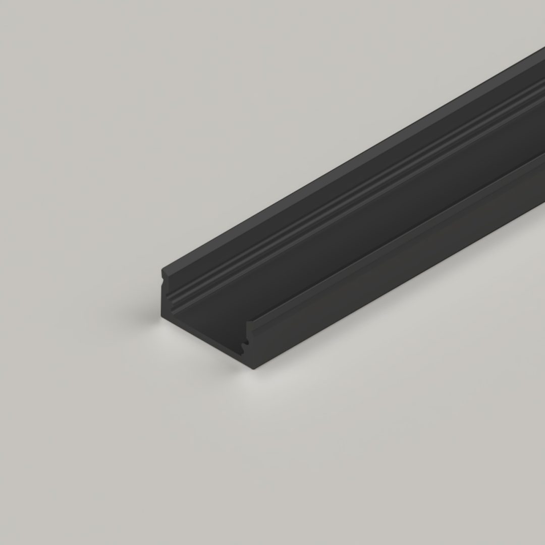 LED Extrusion Black Per Meter