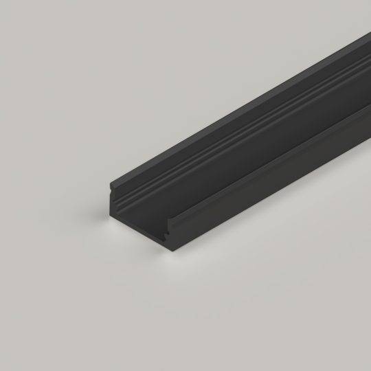 LED Extrusion Black Per Meter