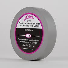 PVC Tape  - 19mm x 33m (Grey)