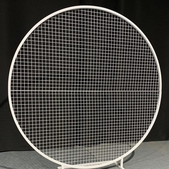 Mesh Hoop Backdrop Assembly (White)