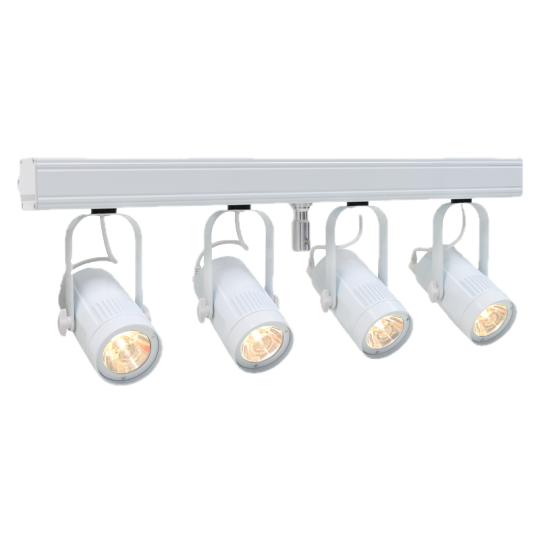 LED 4-way Pinspot Bar White