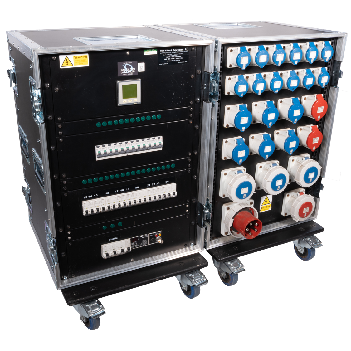125A 3-Phase TYPE 2 Distro