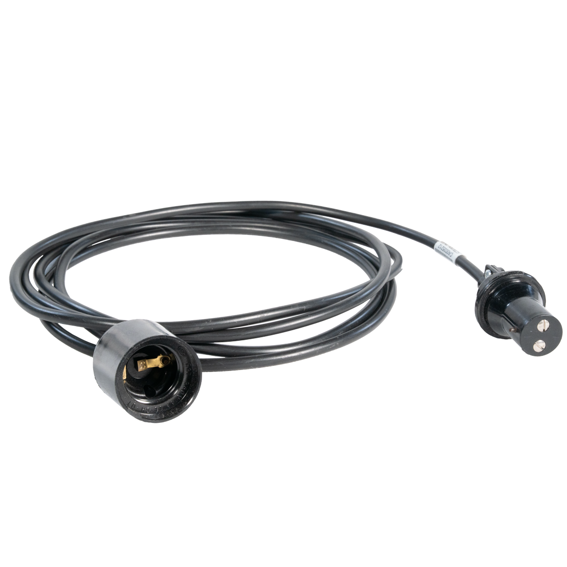 B22 - E27 Cable 2m (Black)