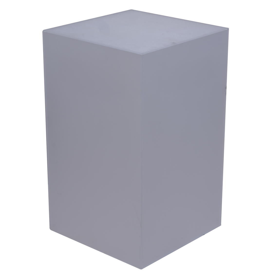 Small Frosted Perspex Plinth (50cm)