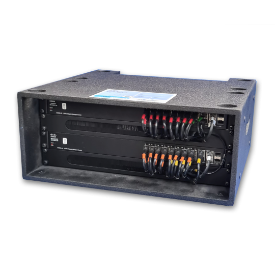 Cisco Dante Network Switch Rack 10 Way [SLEEVE]