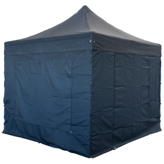 3m x 3m Heavy-Duty Gazebo Assembly (Black)