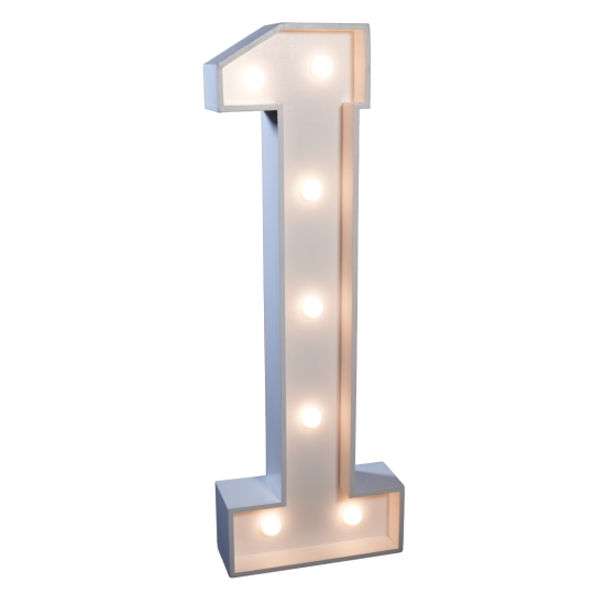 4' Letter '1'