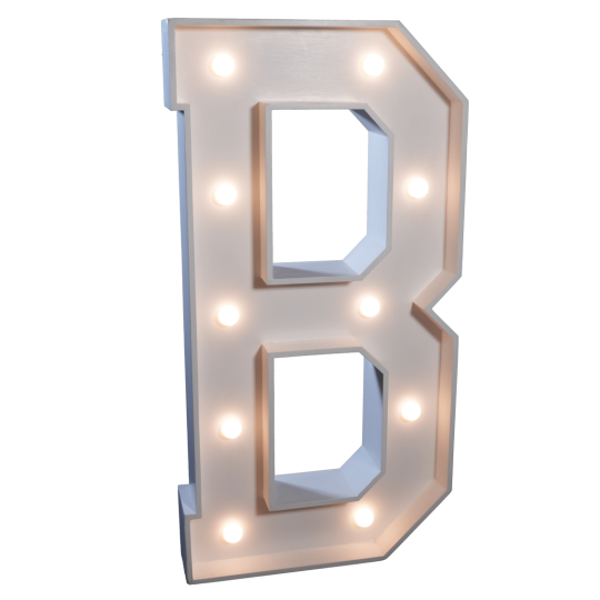 4' Letter 'B'