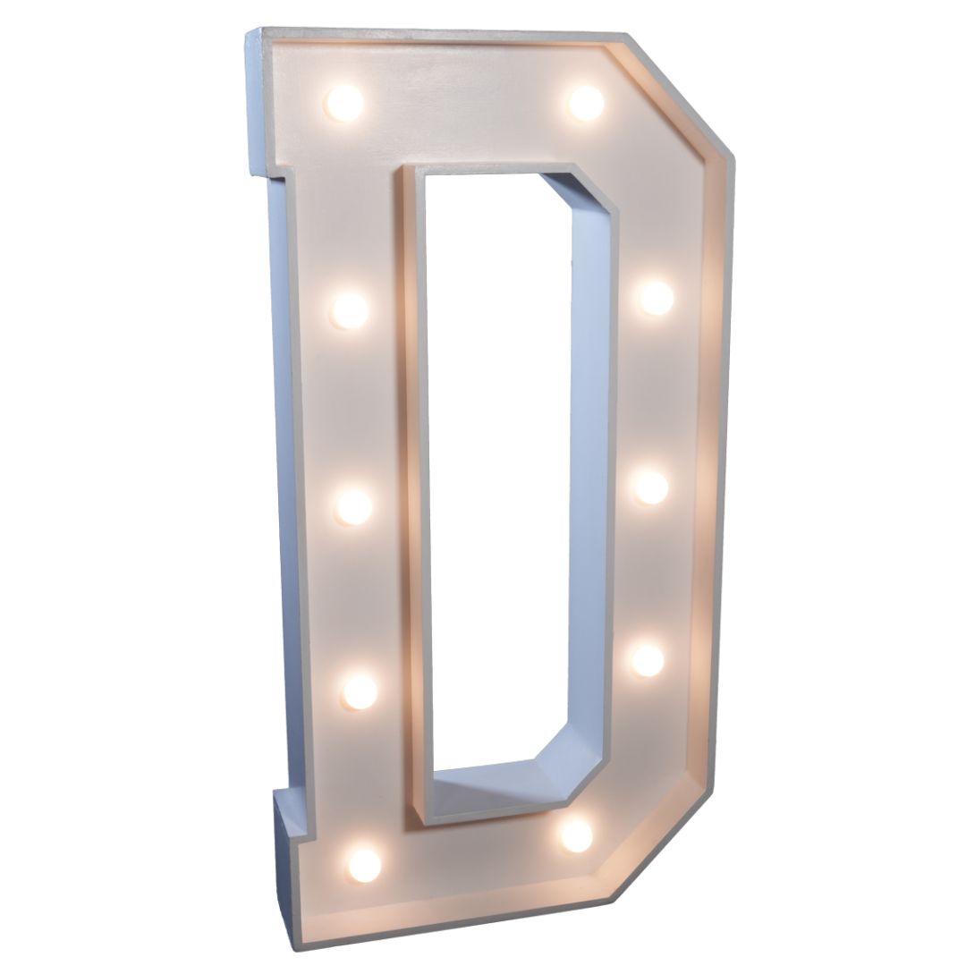 4' Letter 'D'