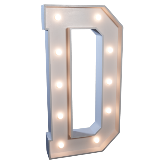 4' Letter 'D'