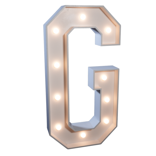 4' Letter 'G'