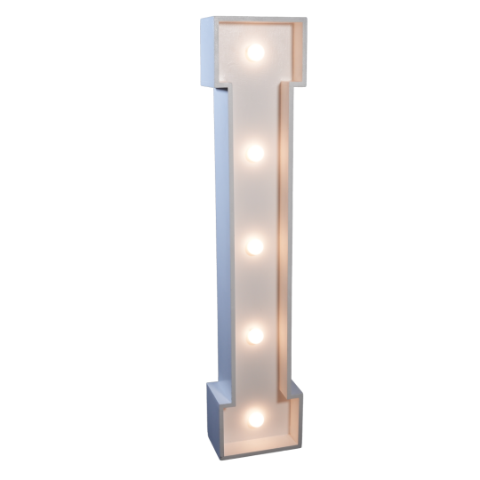 4' Letter 'I'
