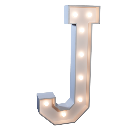 4' Letter 'J'