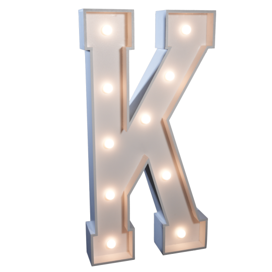 4' Letter 'K'