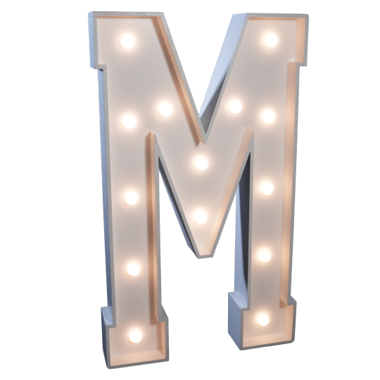 4' Letter 'M'