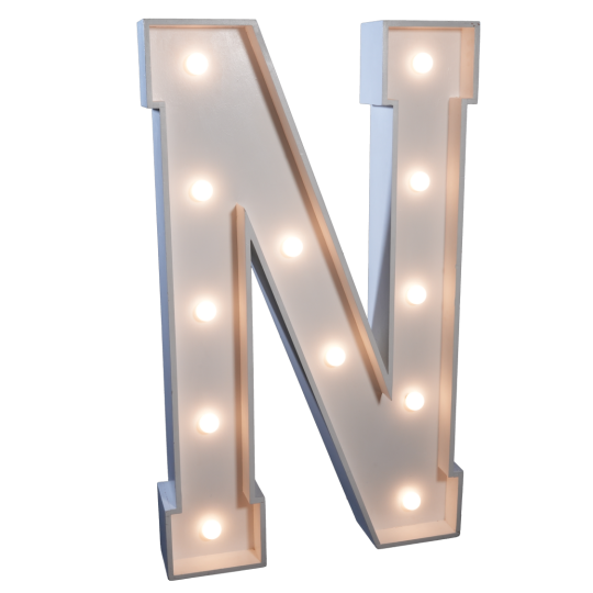 4' Letter 'N'