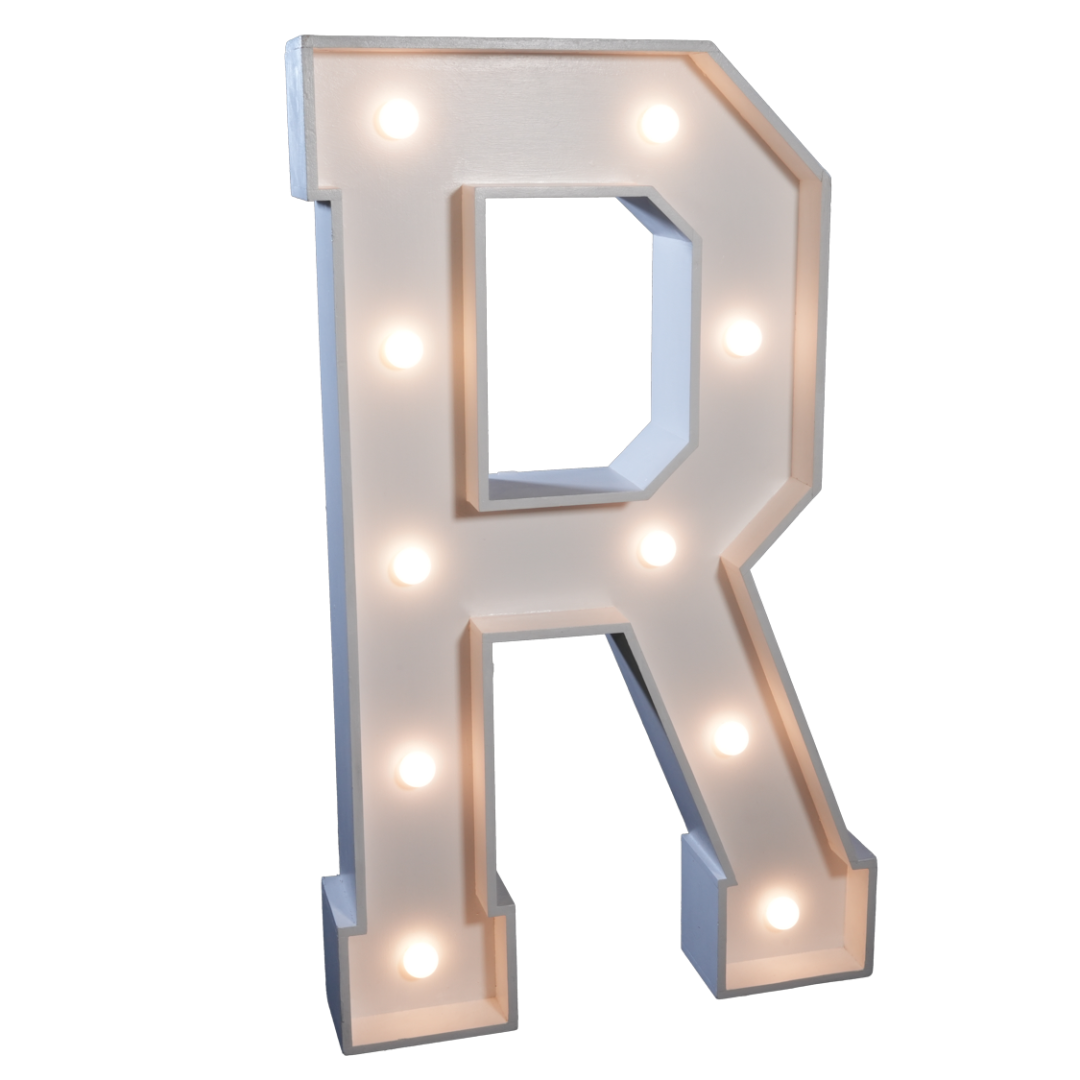 4' Letter 'R'