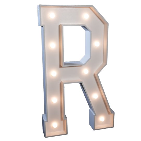 4' Letter 'R'