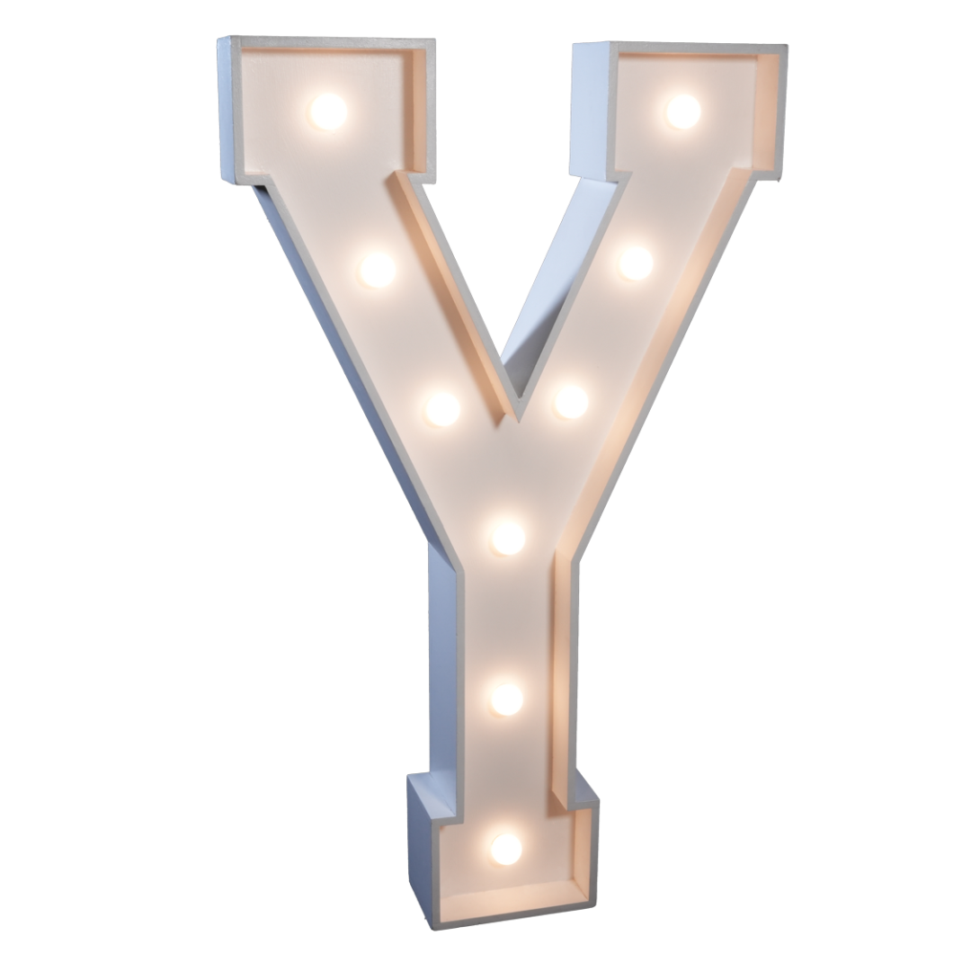 4' Letter 'Y'