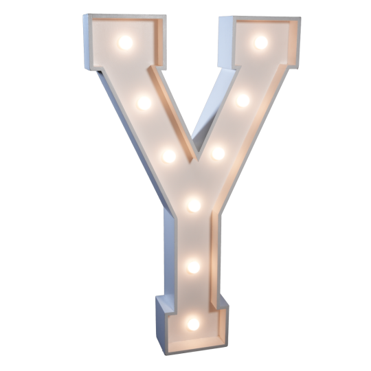 4' Letter 'Y'