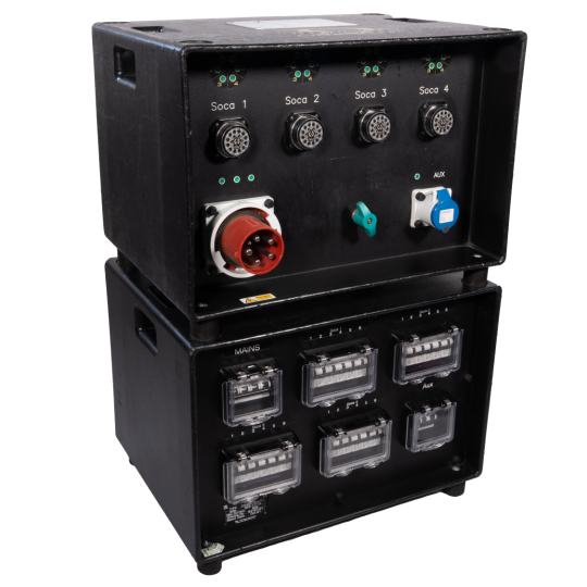 63A 3-Phase 24 Way Socapex Distro