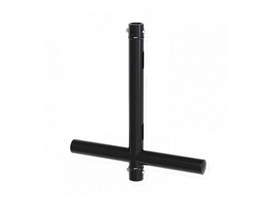 Doughty 500mm Tee with Through Connector (Black)