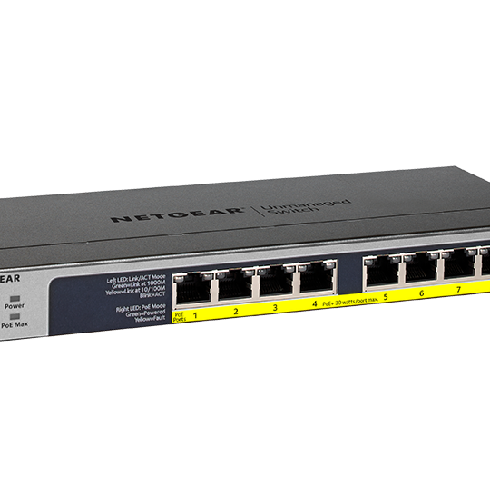 Netgear GS108LP 8-Port PoE+ Switch