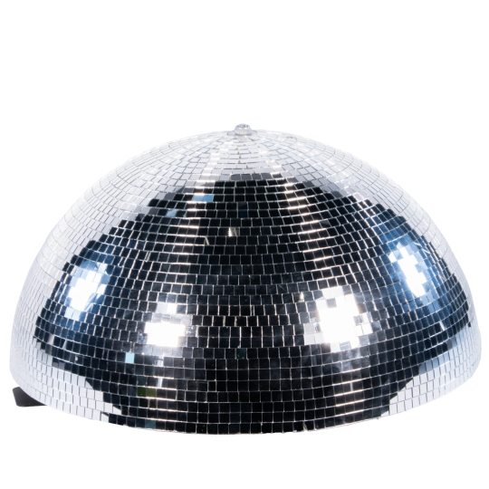 Half 30cm Mirror Ball Inc. Motor