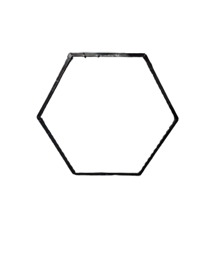Steel Frame Hexagon