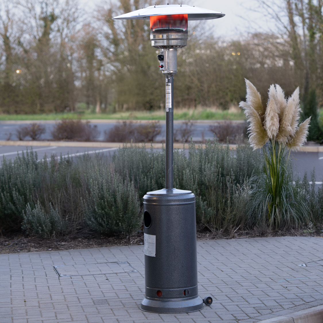 Stainless Steel 13kw Patio Heater - 7' 2" / 2.2m