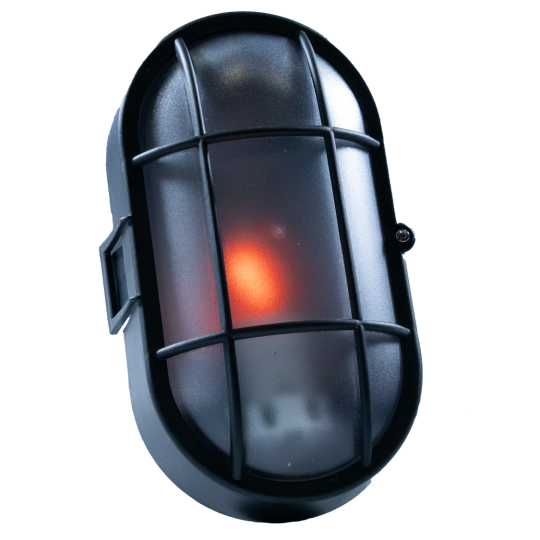 LED Candle Flickering Bulkhead Light