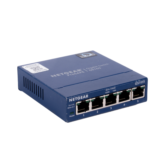 Netgear GS105 5 Port Compact Gigabit Network Switch