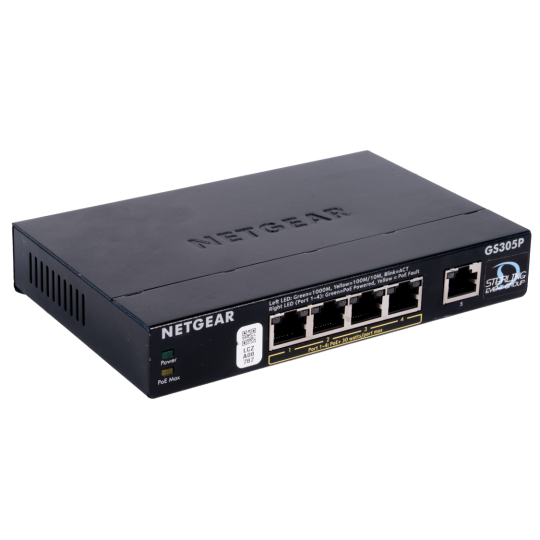 Netgear GS305P 5 Port POE Switch