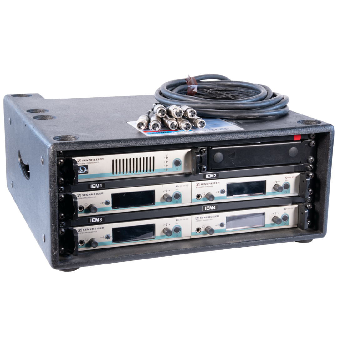 Sennheiser SR 300 4 Way IEM Transmitter Rack (GB) [SLEEVE]