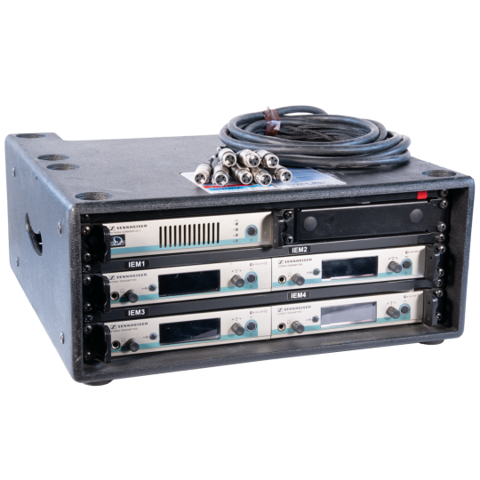 Sennheiser SR 300 4 Way IEM Transmitter Rack (GB) [SLEEVE]