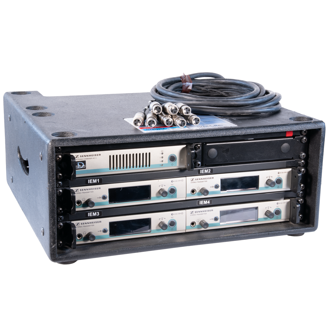 Sennheiser SR 300 4 Way IEM Transmitter Rack (GB) [SLEEVE]