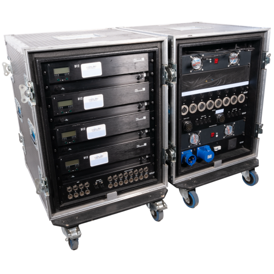 d&b D12 Amplifier Quad Rack