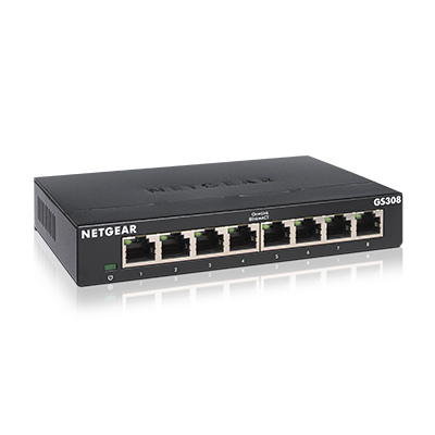 Netgear GS308 8 Port Compact Gigabit Network Switch