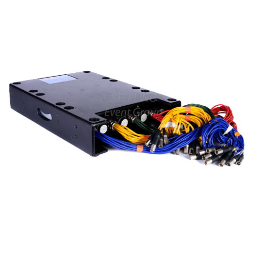 Socapex 39Pin - XLR(M) 4 Way 12 Channel Patch with Drawer [SLEEVE]