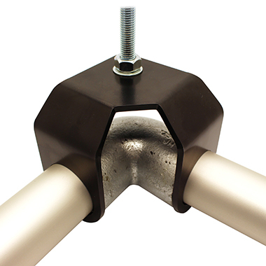 Doughty Corner Grid Hanger inc. M12 Eyebolt (Black)