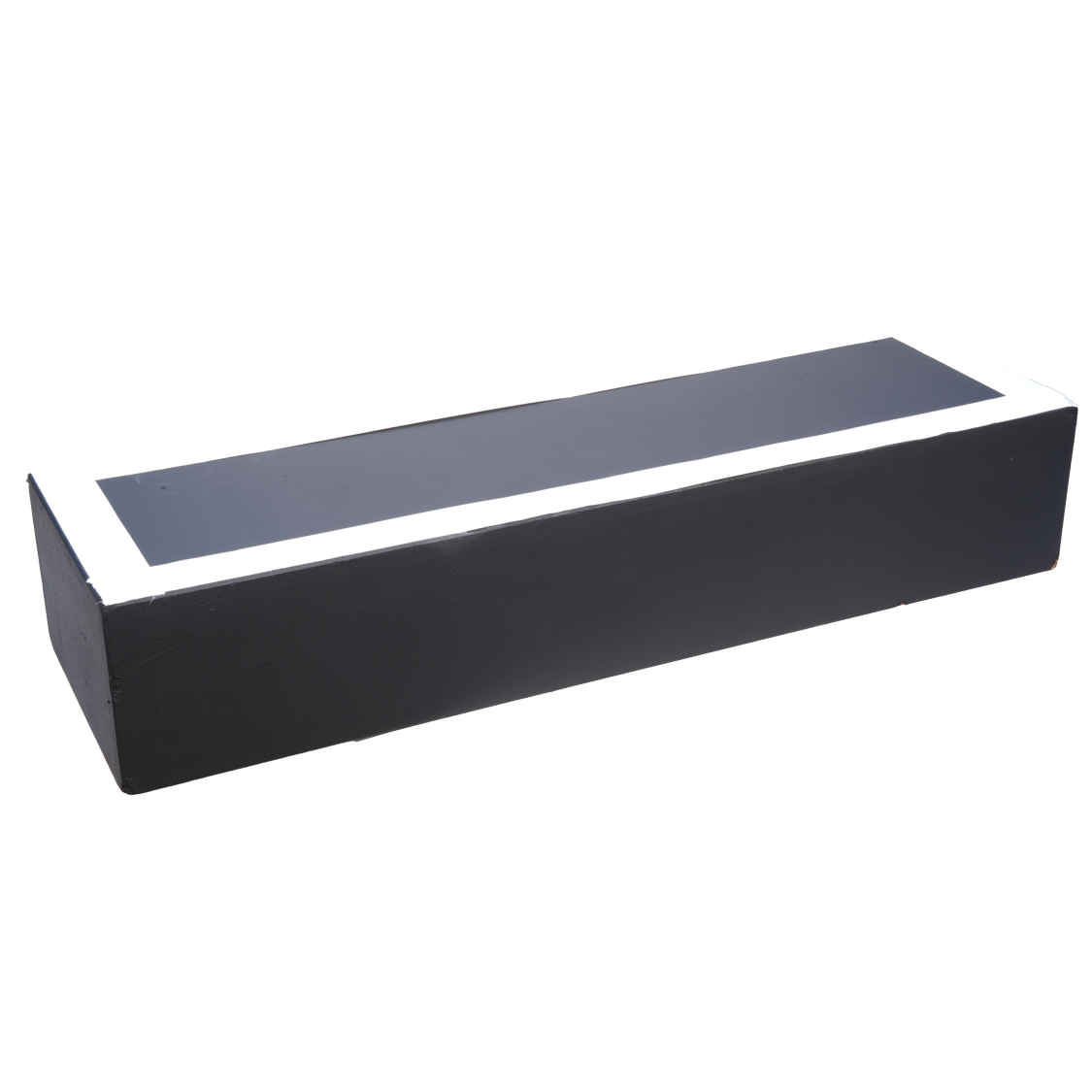 1 Tread Stage Step 190mm (1m Wide) Painted Black