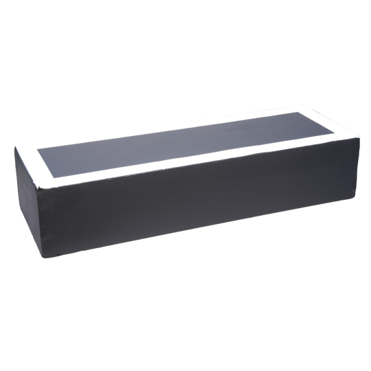1 Tread Stage Step 190mm (3' Wide) Painted Black