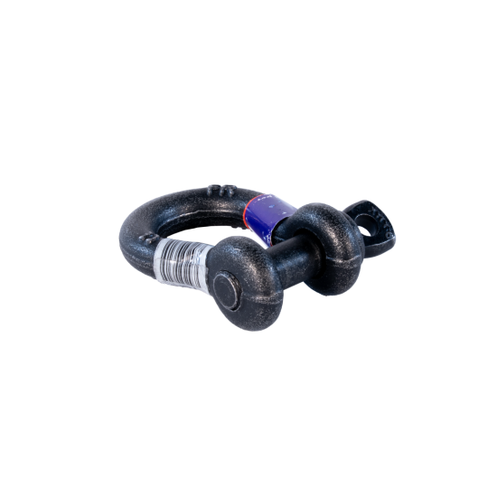 1 Ton Bow Shackle Black