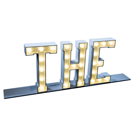 20.5" Letter 'The'
