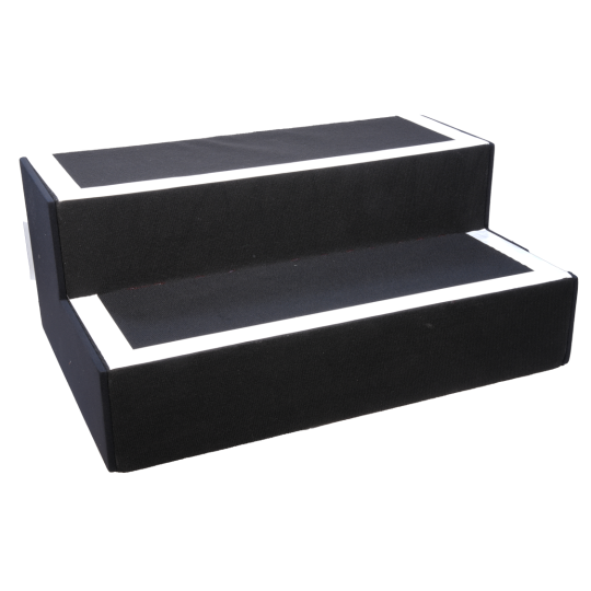 2 Tread Stage Steps 380mm (610mm Deep)